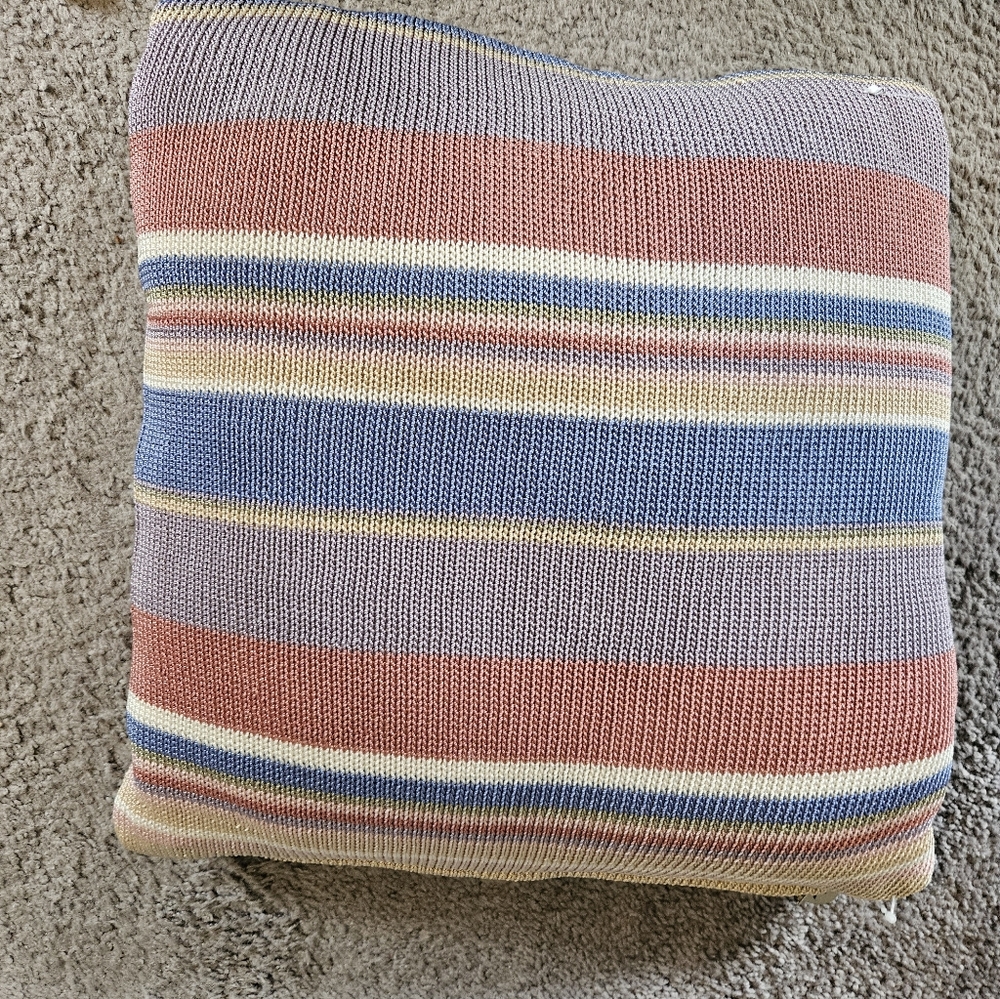 The Sak Multicolor Knit Pillow 16x16
